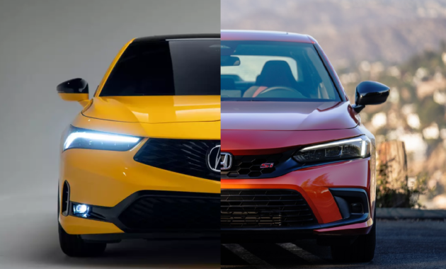 2023 Honda Civic Si vs.  2023 Acura Integra: Which is better?