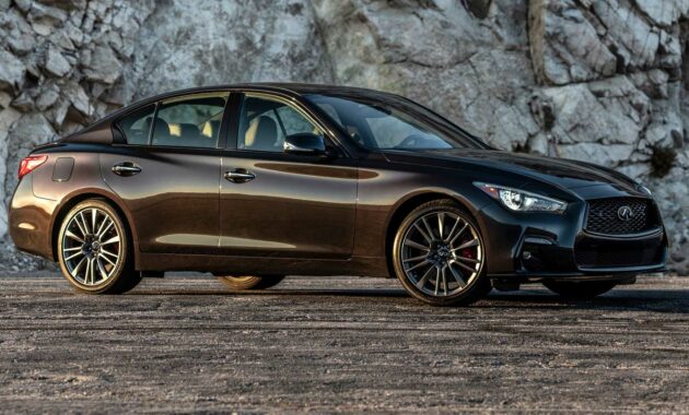 2023 Infiniti Q50 Black Opal Edition Debuts With Color Shift Paint
