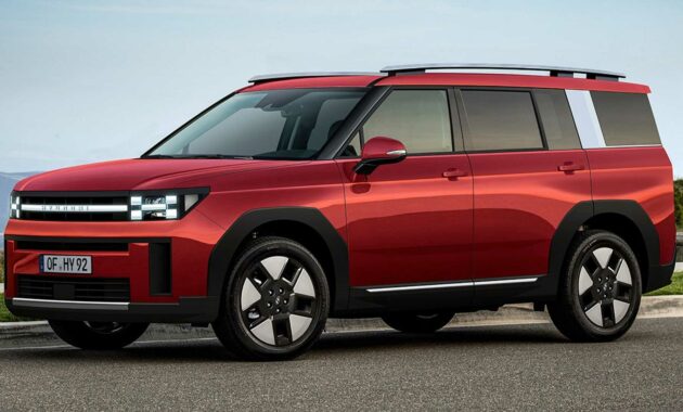 2024 Hyundai Santa Fe Rendered Based On Spy Shots With A Radical New Design