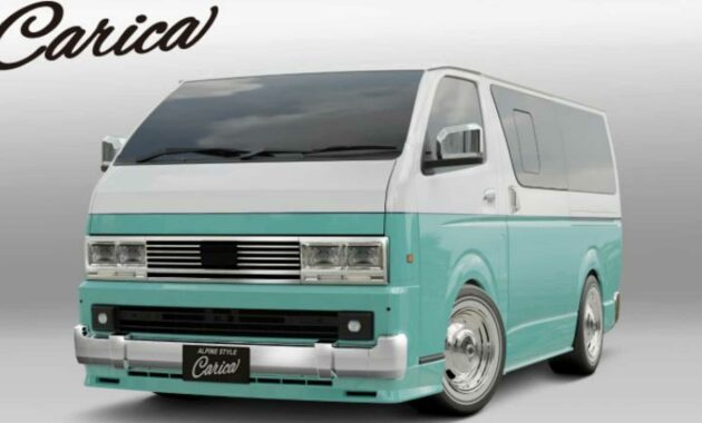 Alpine Style Featuring Retro-Looked Carica And Havana For Tokyo Auto Salon