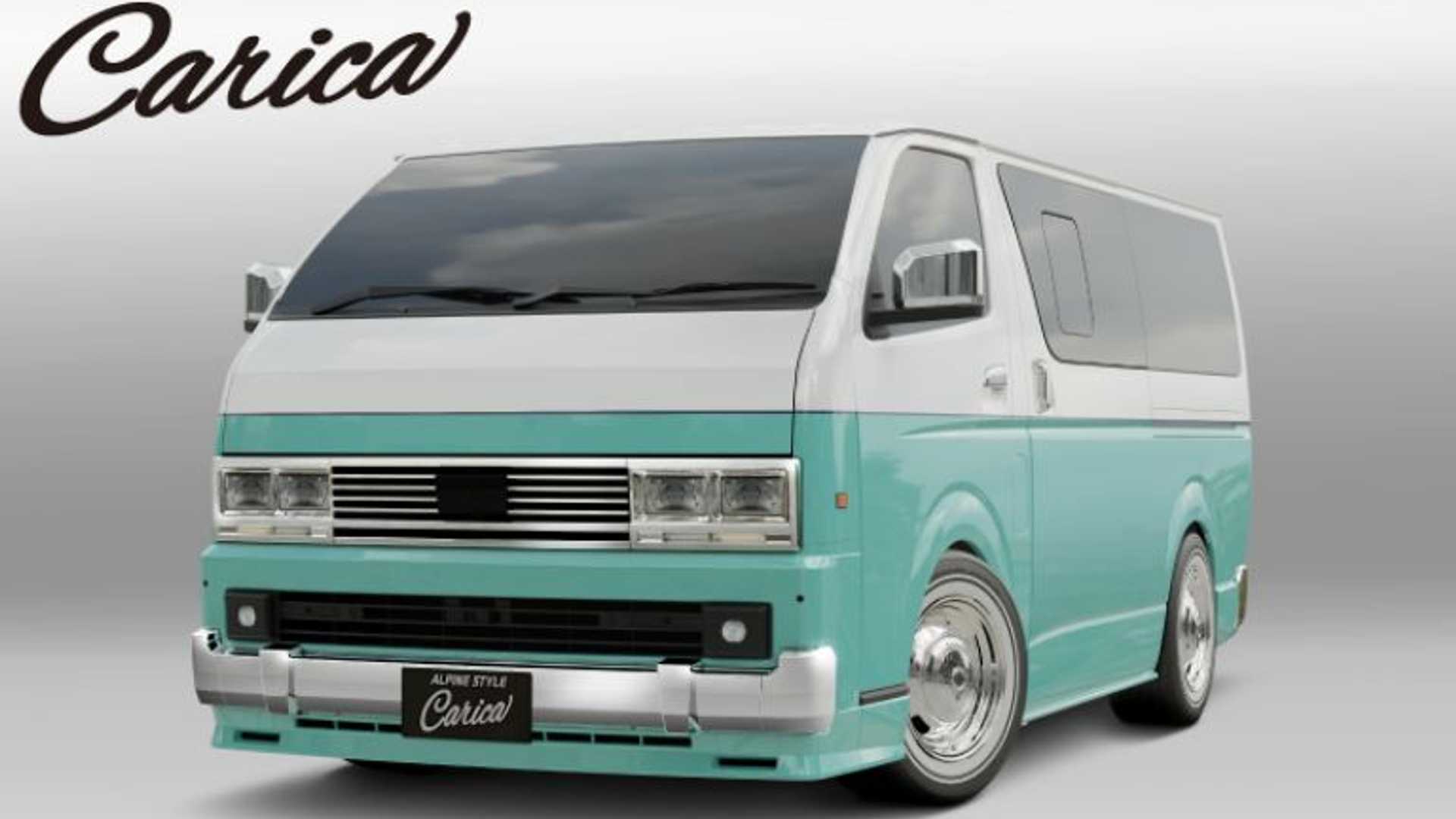 Alpine Style Featuring Retro-Looked Carica And Havana For Tokyo Auto Salon