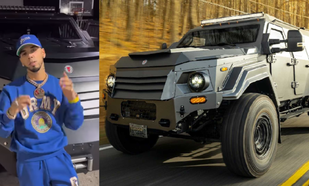 Anuel once again shows off his "Civilian Tank" while explaining a noble cause that he plans to do (+Video)