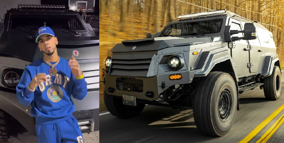 Anuel once again shows off his "Civilian Tank" while explaining a noble cause that he plans to do (+Video)
