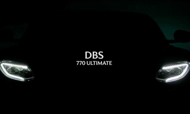 Aston Martin DBS 770 Ultimate Teased For First Time