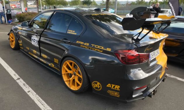 BMW M3 GT3 Track-Focused Build Puts 600 HP To Work In The 'Ring