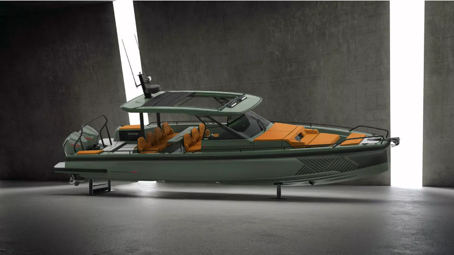 Brabus has a new boat with two 4.8-liter V8 engines and 900 HP (+ IMAGES)