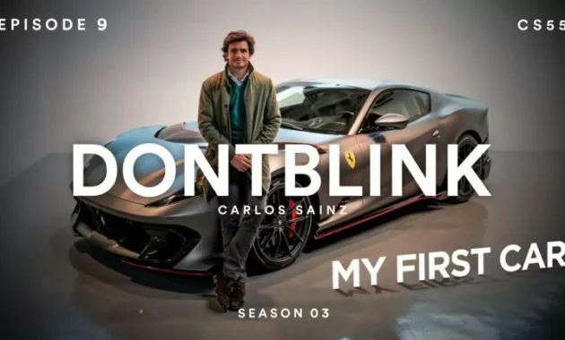 Carlos Sainz buys his first car after driving a free VW Golf for 9 years