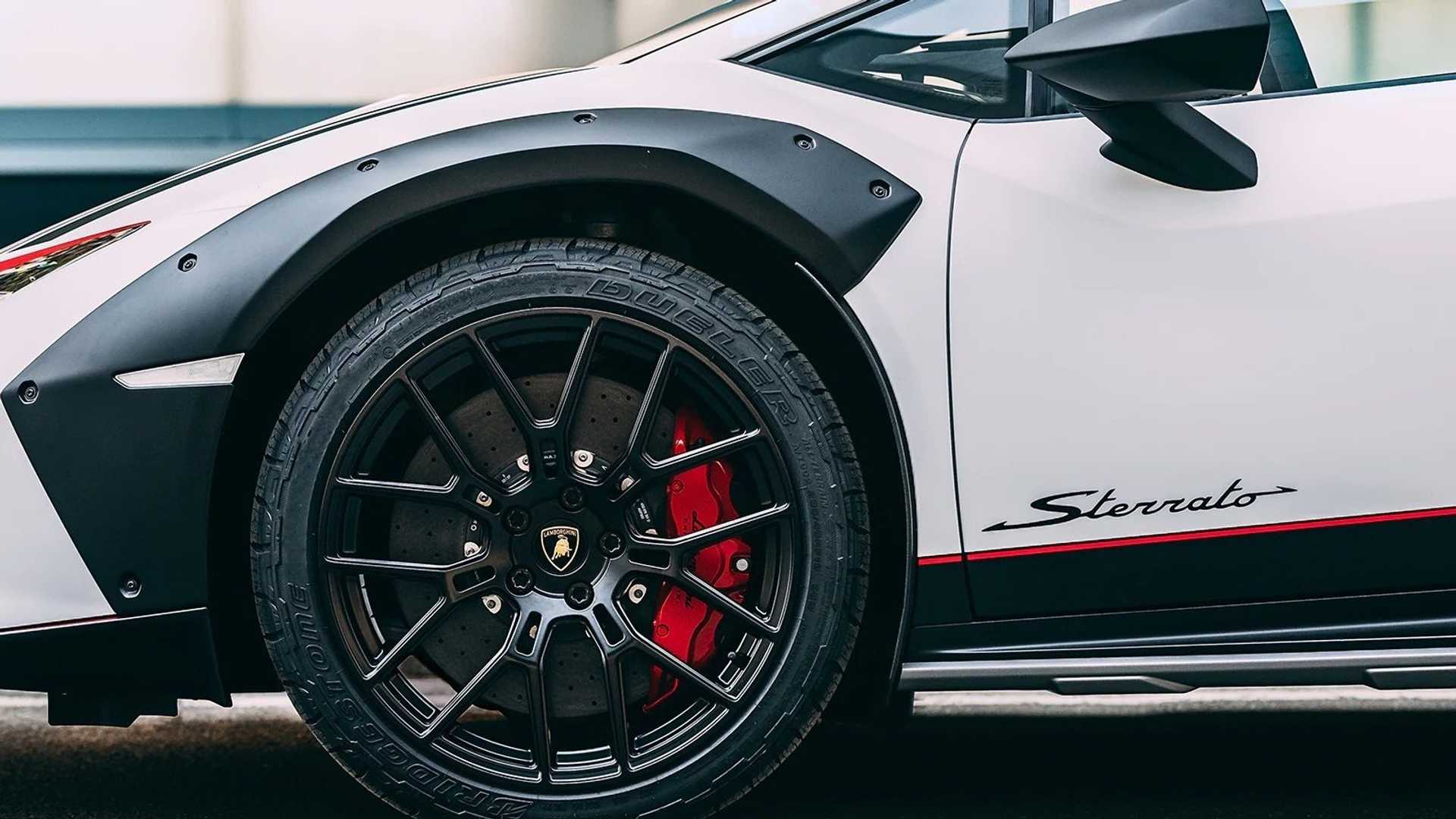Check out Bridgestone's Unique All Terrain Tires Custom Made For Lamborghini