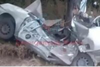 Chile: Driver dies after crashing his car into a tree in Pinto