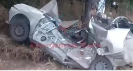 Chile: Driver dies after crashing his car into a tree in Pinto