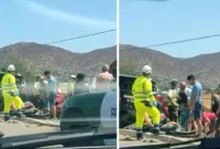 Chile: Multiple accident in Nogales leaves one dead, seven injured: two children