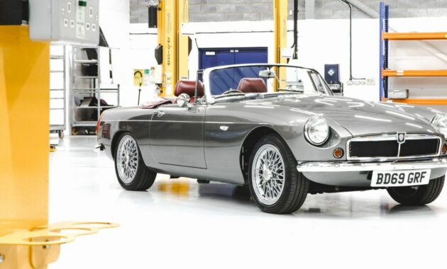 Conversion of the MGB Roadster to an electric car