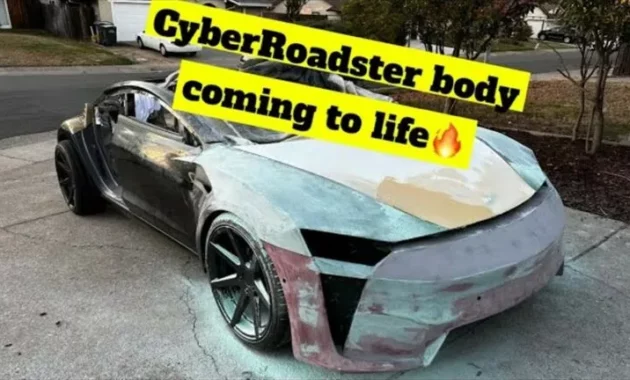 Cyber ​​Roadster: a car based on the Model 3 and inspired by future Tesla products