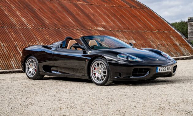 David Beckham's Ferrari 360 can now be yours and, thankfully, without the typical footballer setup
