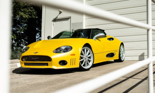Do you have extravagant tastes?  One of the rare and rare Spyker C8 Spyder seeks new owner