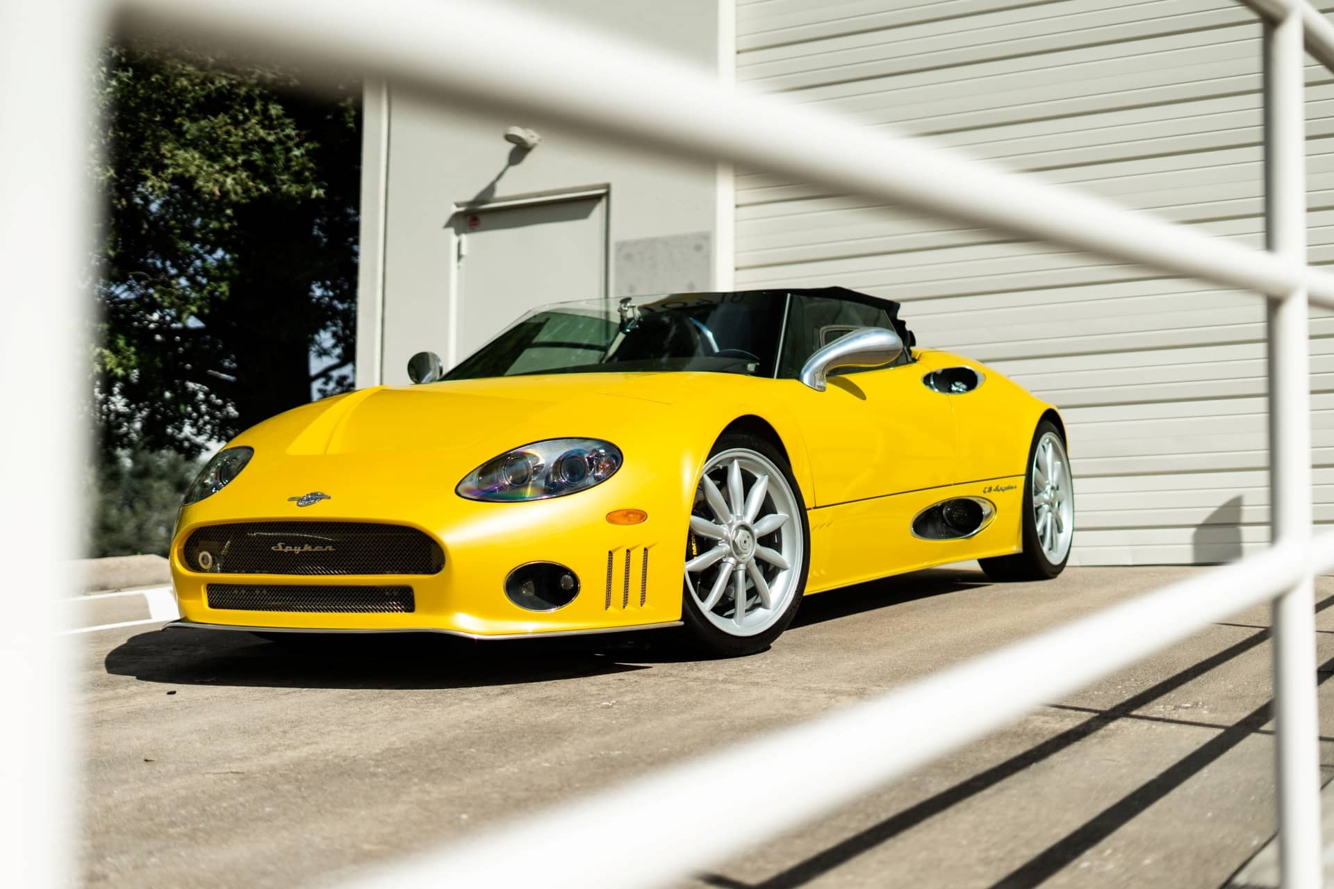 Do you have extravagant tastes?  One of the rare and rare Spyker C8 Spyder seeks new owner