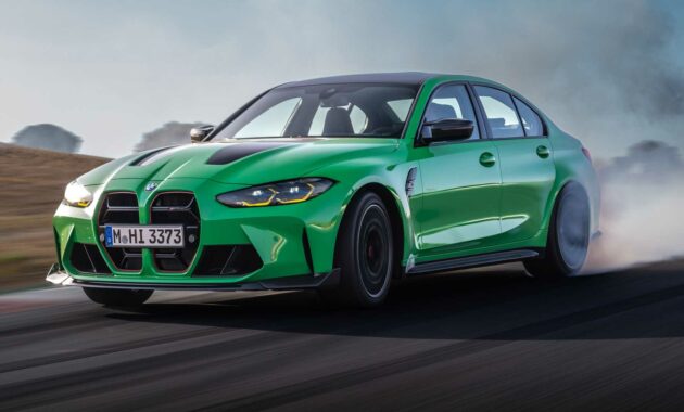 El BMW M3 CS Super Sedan 2024 debuta con más potencia, menos luz
