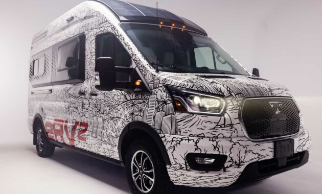 El concepto Winnebago eRV2 debuta con una casa rodante completamente eléctrica