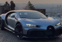 El único Bugatti Chiron Profileée muestra un espectacular Touring en París