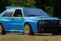 Enjoy The Lancia Delta Futurista Restomod By Hitchhiking As A Passenger