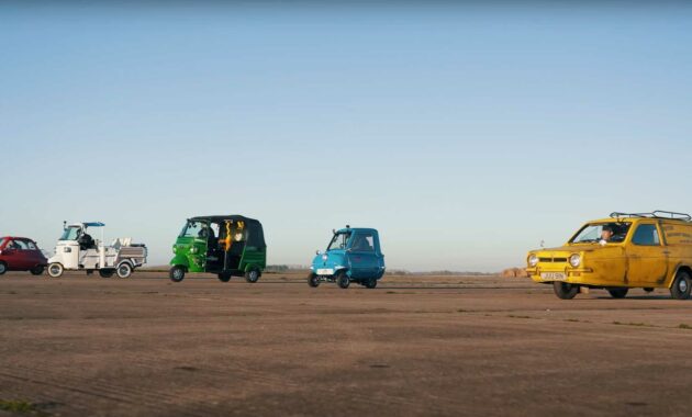 Esta carrera de triciclos es tan lenta pero divertida de ver