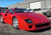 Ferrari F40 obtiene detalles profundos antes de su subasta de $ 2.15 millones