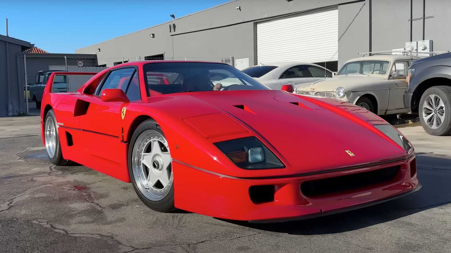 Ferrari F40 obtiene detalles profundos antes de su subasta de $ 2.15 millones