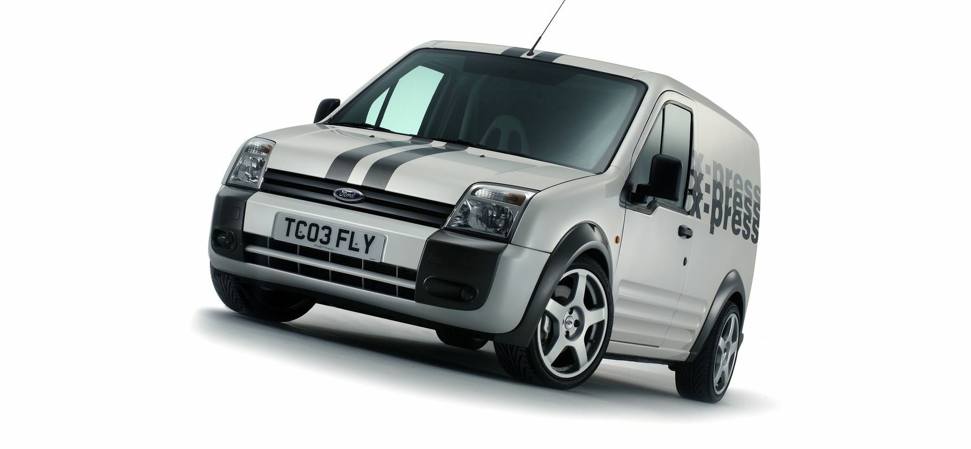 Ford Transit Connect X-Press (2004): once upon a time there was a Focus RS dressed as a van