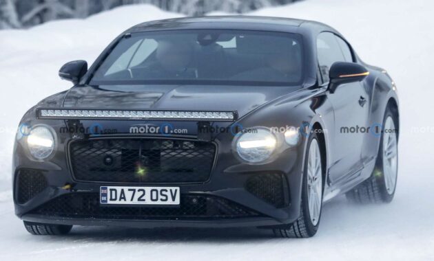 Foto del Bentley Continental GT/GTC Facelift Spy