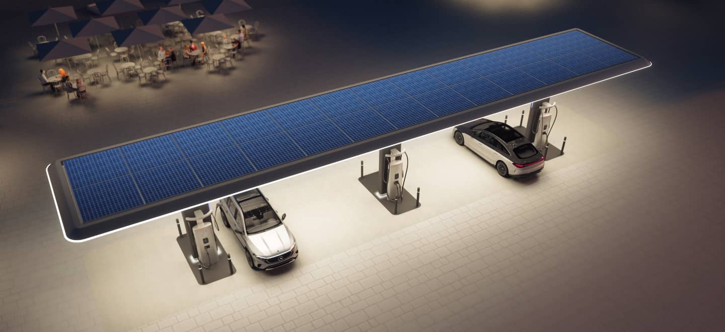 Given the lack of plugs, brands build their own networks: Mercedes will install 10,000 chargers