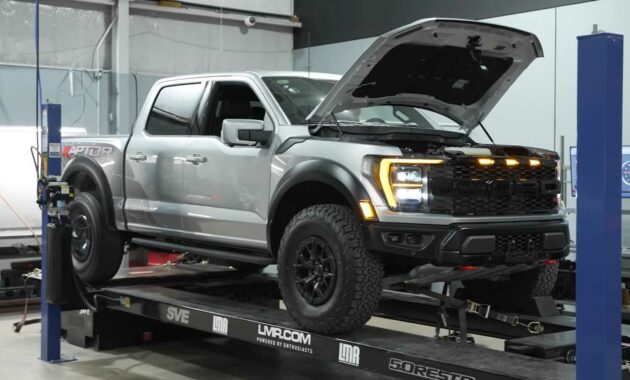 La Ford F-150 Raptor R Dyno Run 2023 demuestra las principales desventajas del tren motriz