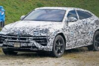 Lamborghini Urus PHEV Peeked Potentially Hiding Porsche Engine