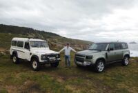 Land Rover Defender: old vs.  new