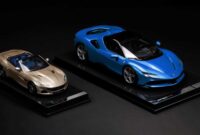 Los nuevos compradores de Ferrari pueden pedir una réplica del modelo a escala de amalgama combinado