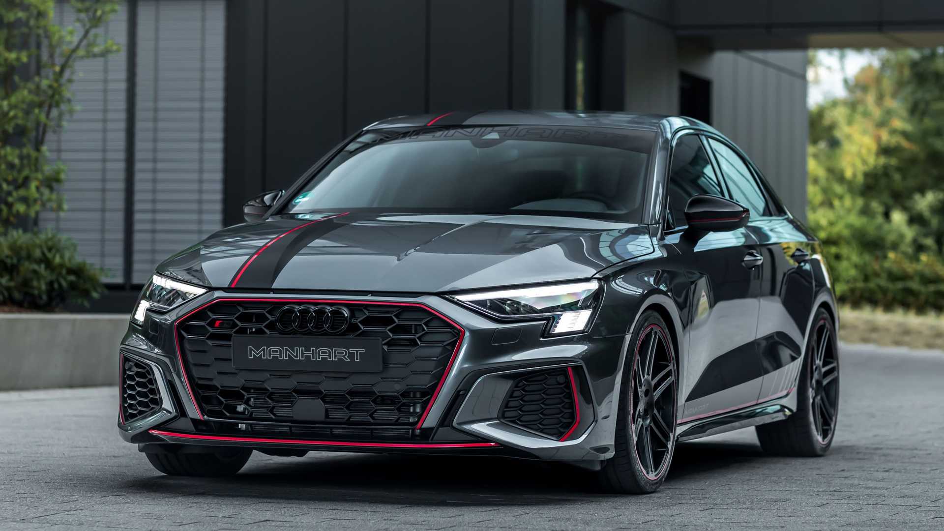 Manhart Tunes the Audi S3 Sedan To Produce 400 HP And 380 LB-FT