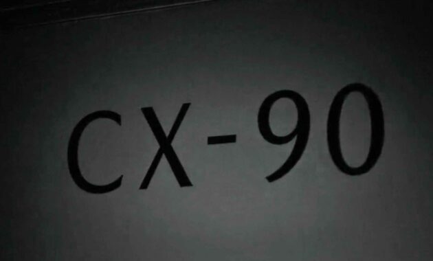 Mazda se burla del CX-90 "sin caja" sucede el 12 de enero