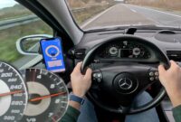 Mercedes C55 AMG Wagon Tops 155 MPH In Its Winter Run On The Autobahn