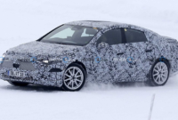 Mercedes EQA Sedan spied with camouflage during winter tests (+ Images)