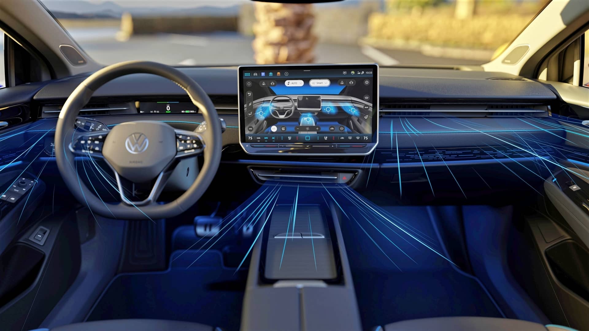 Neither battery, nor autonomy, the best of the Volkswagen ID.7 is in its revolutionary, although imperfect air conditioning