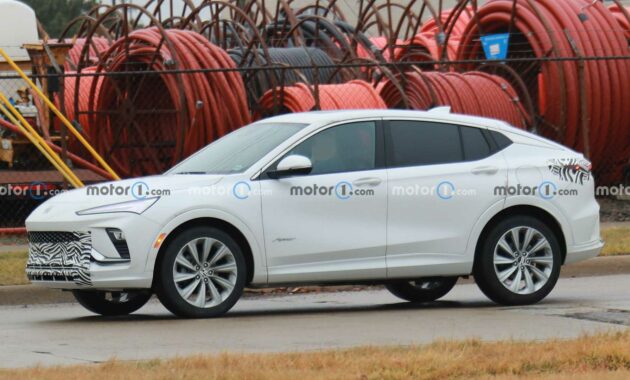 New Buick Envista Avenir Spy With Chrome Trim, Little Camouflage