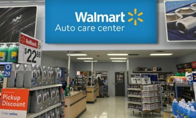 Oil change at Walmart: prices and opinions