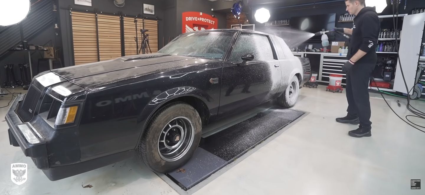 On video: restoring splendor to a Buick Grand National that has been standing still since 1987