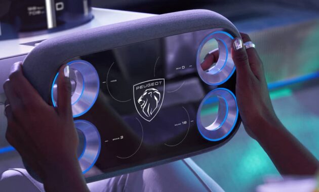 Peugeot Inception Concept: the new era begins with a car that you will drive like in a video game