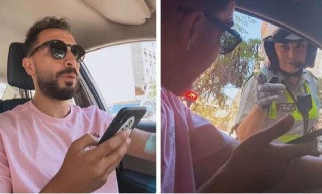 Police officers of Chile issue traffic fines with Shakira's song "Que te salpique una multa" (+Video)