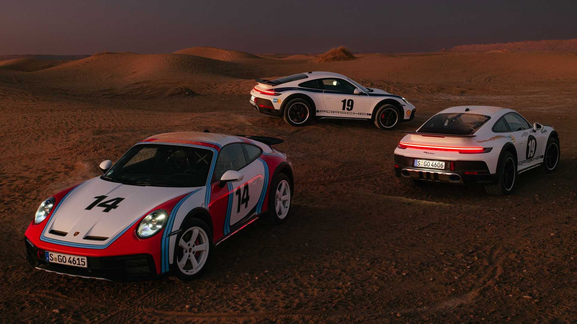 Porsche 911 Dakar Gets Martini Livery, Another Historic Rally Design
