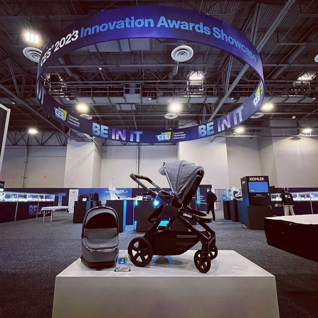 See the Autonomous Electric Baby Stroller That Wowed at CES 2023