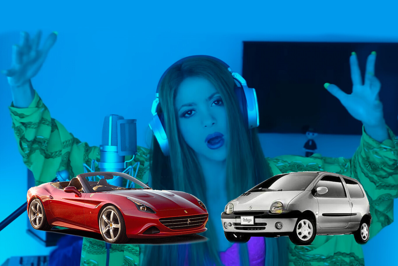 Shakira's message to Piqué in his new song: "You changed a Ferrari for a Twingo", and this is how the networks react (+ Tweets and video)