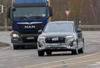 Spy images of the renewed Audi Q7 that would debut in 2024