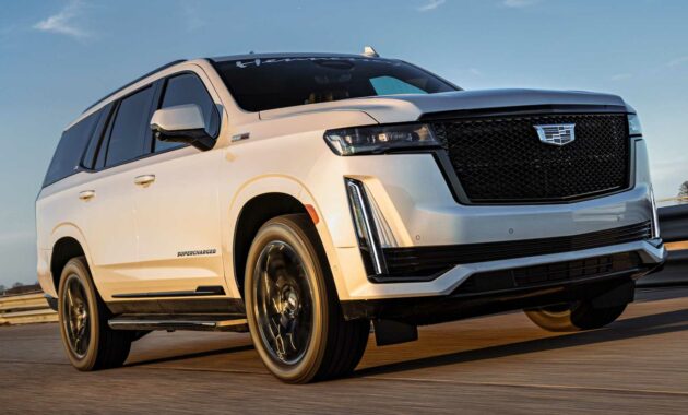 The 2023 Cadillac Escalade Makes 650 HP With Hennessey Supercharger Tune