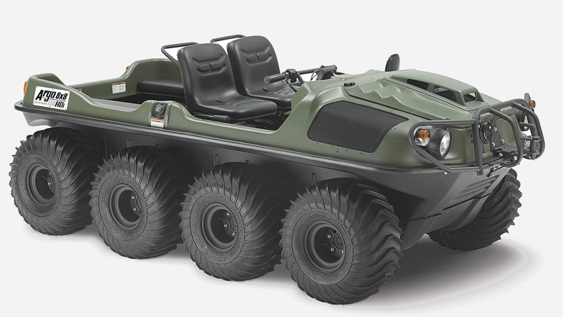 The amphibious vehicle a technological work that can move both on land and in water